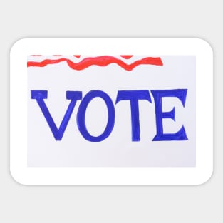 vote Sticker